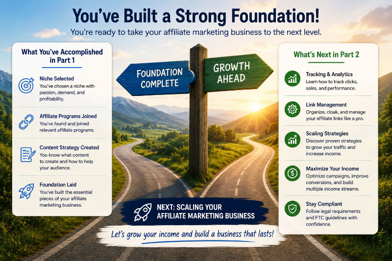complete affiliate success steps